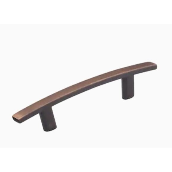 Richelieu Replacement Metal Cabinet Drawer Pull, Brushed Oil-Rubbed Bronze - Picture 1 of 2